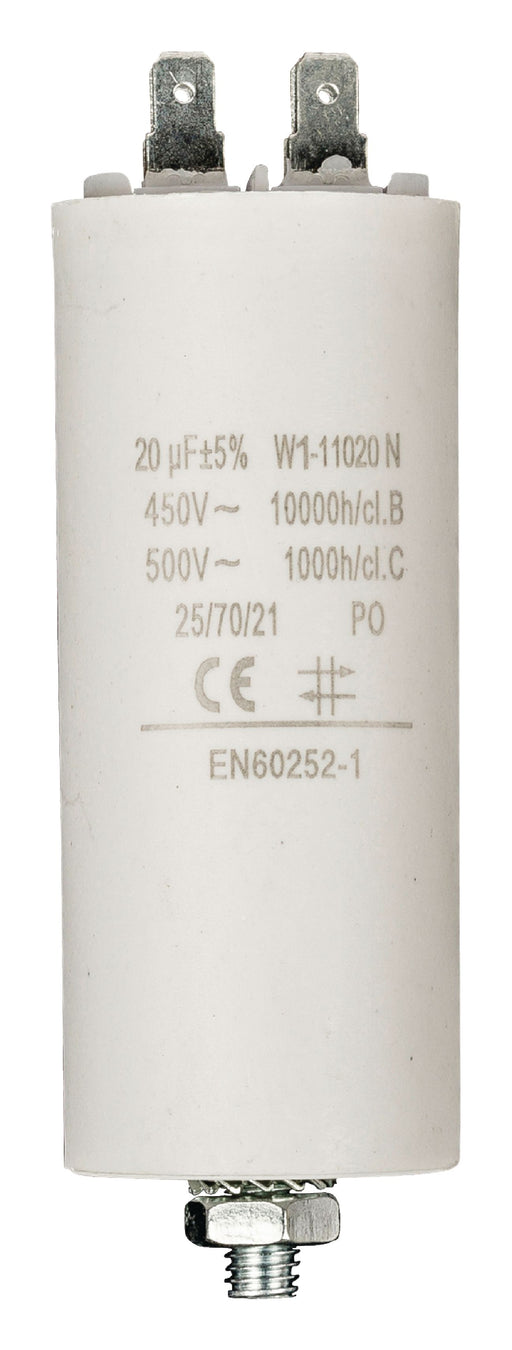 No Brand Capacitor 20.0uf / 450 v + Aarde