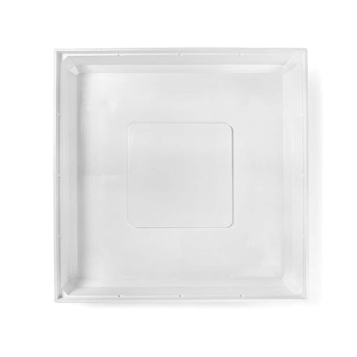 Nedis Drip Tray for Washing Machine - Plastic - White, 