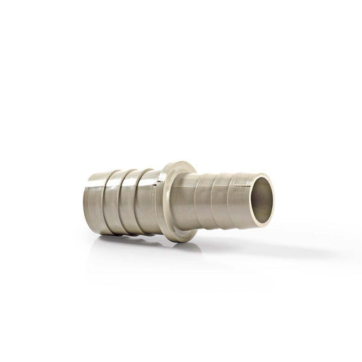 Nedis Extension Piece with 2 Hose Clips - 19 mm - 22 mm - Grey / Metal, 