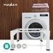 Nedis Stand for Washing Machine & Dryer - 150 kg - White, 