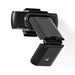 Nedis Webcam - 2K@30fps, Auto Focus, Built-In Microphone, Built-In Microphone - Black