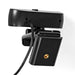 Nedis Webcam - Full HD@60fps / 4K@30fps, Auto Focus, Built-In Microphone, Built-In Microphone - Black