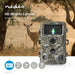 Nedis Wildlife Camera - 1080p@30fps, 24.0 MPixel, 5 MPixel CMOS, LCD Screen - Brown / Green