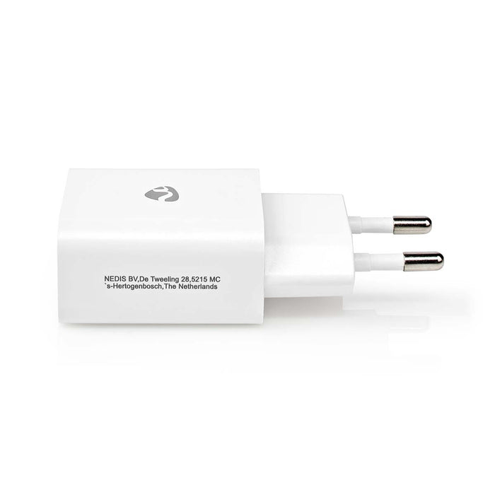 Nedis Wall Charger - 1x 2.4 A, Number of outputs: 1, Port type: 1x USB-A, 12 W - Single Voltage Output