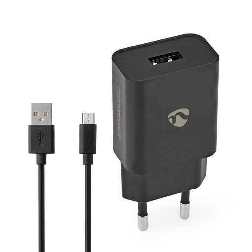 Nedis Wall Charger - 5 W, Quick charge feature, 1.0 A, 1.00 m - Single Voltage Output