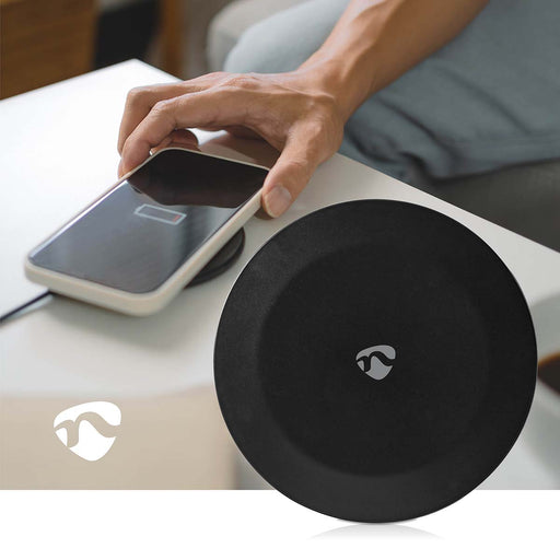 Nedis Wireless Charger - 5 / 7.5 / 10 / 15 W, 2 A, LED-indicator in use, USB Type-A - 1.00 m