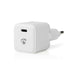 Nedis Wall Charger - 30 W, Quick charge feature, 1.5 / 2.0 / 2.5 / 3.0 A, USB-C - Automatic Voltage Selection