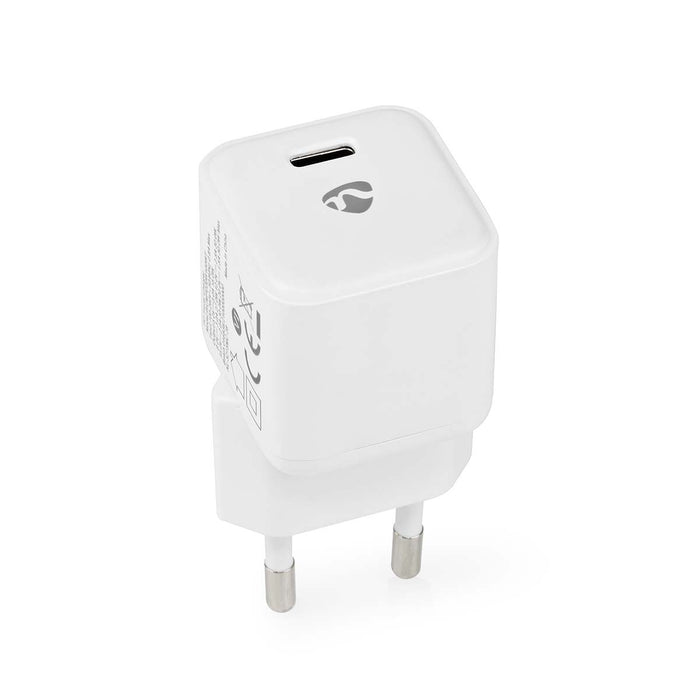 Nedis Wall Charger - 30 W, Quick charge feature, 1.5 / 2.0 / 2.5 / 3.0 A, USB-C - Automatic Voltage Selection