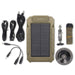 Nedis Solar Panel - 5 / 6 / 12 V DC, 0.5 / 1.0 A, DC Jack, DC Jack - Accessory for: WCAM130GN / WCAM150GN / WCAM250GN / WCAM460GN