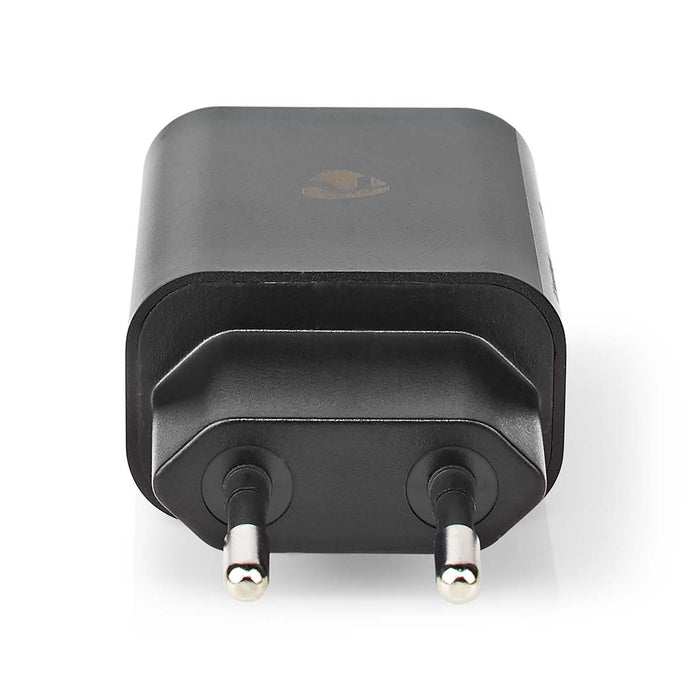 Nedis Wall Charger - 1x 3.0 A, Number of outputs: 1, Port type: 1x USB-A, 18 W - Automatic Voltage Selection