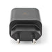 Nedis Wall Charger - 1x 3.0 A, Number of outputs: 1, Port type: 1x USB-A, 18 W - Automatic Voltage Selection