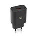 Nedis Wall Charger - 1x 3.0 A, Number of outputs: 1, Port type: 1x USB-A, 18 W - Automatic Voltage Selection