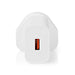 Nedis Wall Charger - 18 W, Quick charge feature, 3.0 A, USB-A - Automatic Voltage Selection