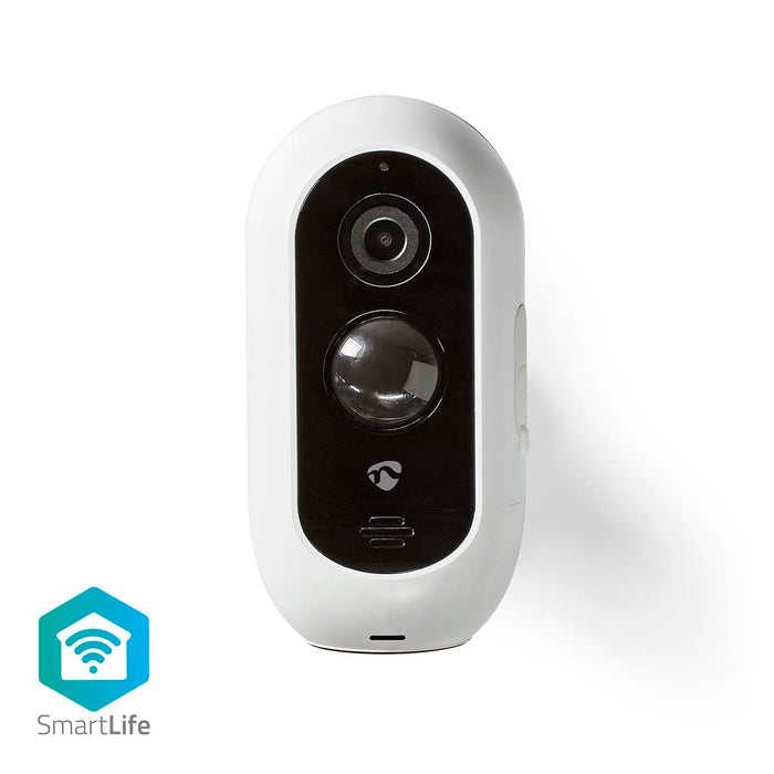 Nedis SmartLife Outdoor Camera - Wi-Fi, Full HD 1080p, IP65, Night vision - White