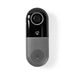 Nedis SmartLife Video Doorbell - Wi-Fi, Transformer, Full HD 1080p, Night vision - Black / Grey