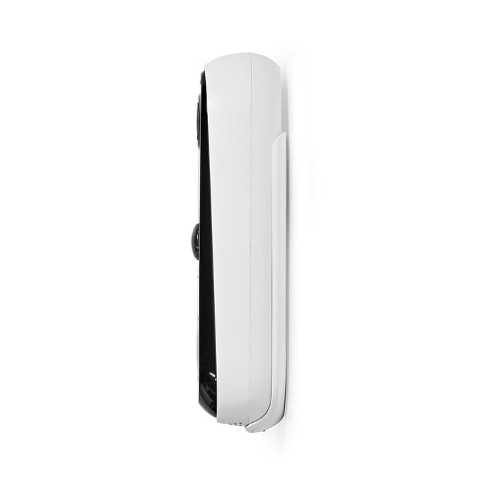 Nedis SmartLife Video Doorbell - Wi-Fi, Battery Powered, HD 720p, Night vision - White