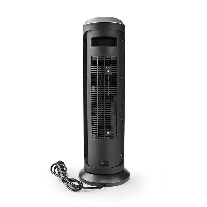 Nedis SmartLife Fan Heater - Wi-Fi, 2000 W, 3 Heat Settings, Android / IOS - Black