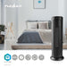 Nedis SmartLife Fan Heater - Wi-Fi, 2000 W, 3 Heat Settings, Android / IOS - Black