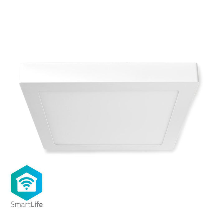 Nedis SmartLife Ceiling Light - Wi-Fi, Cool White / RGB / Warm White, Square, Energy class: A - Android / IOS