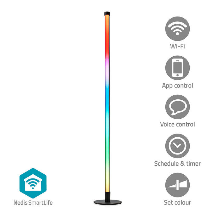 Nedis SmartLife Mood Light - Wi-Fi, Tube, 180 lm, Metal / Silicone - 1 pcs