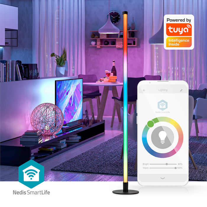 Nedis SmartLife Mood Light - Wi-Fi, Tube, 180 lm, Metal / Silicone - 1 pcs