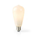 Nedis SmartLife LED Filament Bulb - Wi-Fi, E27, 500 lm, ST64 - 1 pcs