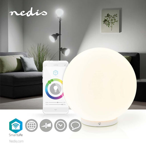 Nedis SmartLife Mood Light - Wi-Fi, Round,, Glass - 1 pcs