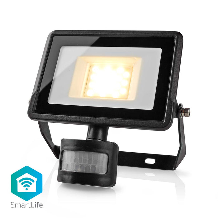 Nedis SmartLife Floodlight - Motion Sensor, 1500 lm, Wi-Fi, Aluminium - Android / IOS