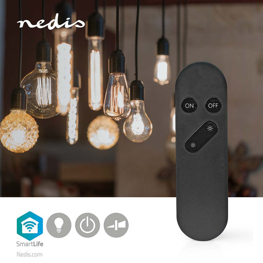 Nedis SmartLife Remote Control - Wi-Fi, Number of buttons: 4, Android / IOS, Android / IOS - Black