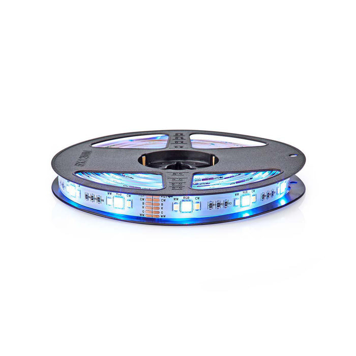 Nedis SmartLife Full Colour LED Strip - Wi-Fi, Cool White / RGB / Warm White, 5 m, 405 lm - Android & iOS