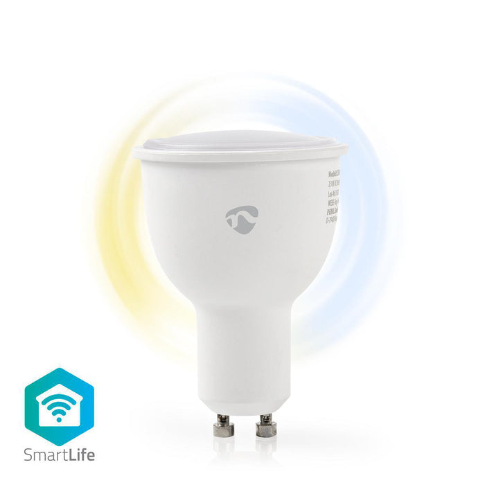 Nedis SmartLife LED Bulb - Wi-Fi, GU10, 380 lm, PAR16 - 1 pcs