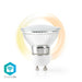 Nedis SmartLife LED Bulb - Wi-Fi, GU10, 330 lm, PAR16 - 1 pcs