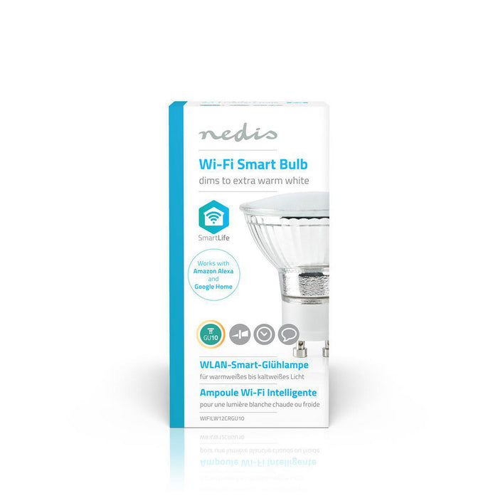 Nedis SmartLife LED Bulb - Wi-Fi, GU10, 330 lm, PAR16 - 1 pcs