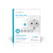 Nedis SmartLife Smart Plug - Wi-Fi, Power meter, 3680 W, Android / IOS - White