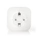 Nedis SmartLife Smart Plug - Wi-Fi, 2500 W, Plug with earth contact / Type F (CEE 7/7), Android / IOS - White