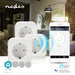 Nedis SmartLife Smart Plug - Wi-Fi, 2500 W, Plug with earth contact / Type F (CEE 7/7), Android / IOS - White