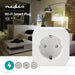 Nedis SmartLife Smart Plug - Wi-Fi, 2500 W, Plug with earth contact / Type F (CEE 7/7), Android / IOS - White