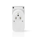 Nedis SmartLife Smart Plug - Wi-Fi, IP44, Power meter, Android / IOS - Grey / White