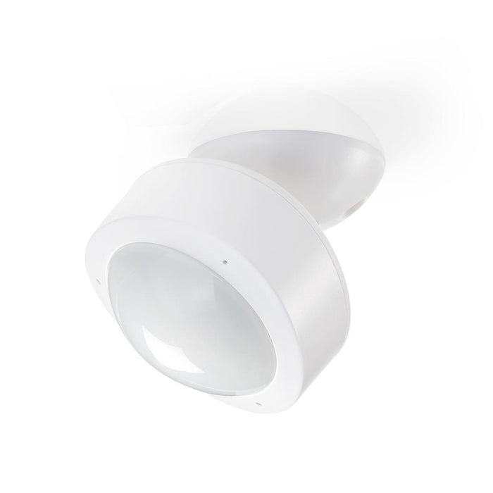 Nedis SmartLife Motion Sensor - Wi-Fi, Battery Powered / Mains Powered, Detector angle: 120 °, Detector range: 10.0 m - White