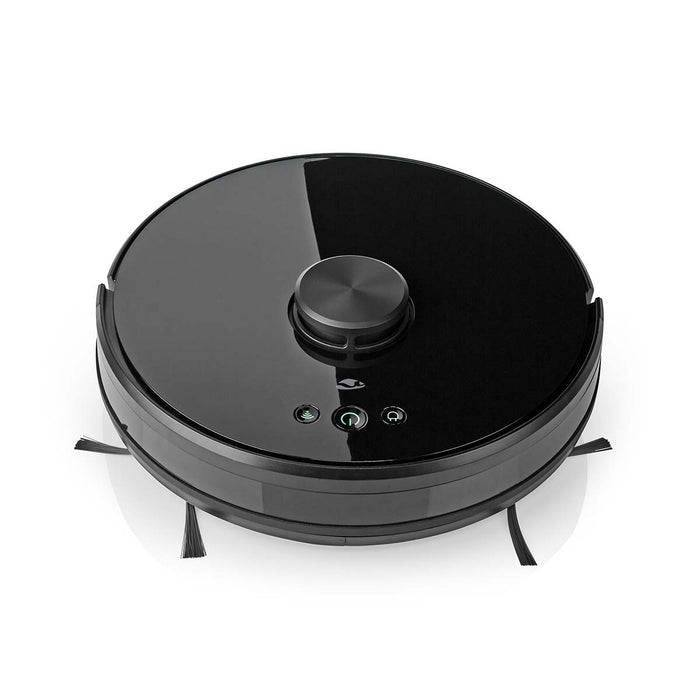 Nedis SmartLife Robot Vacuum Cleaner - Laser Navigation, Wi-Fi, Capacity collection reservoir: 0.6 l, Black - Android / IOS