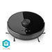 Nedis SmartLife Robot Vacuum Cleaner - Laser Navigation, Wi-Fi, Capacity collection reservoir: 0.6 l, Black - Android / IOS