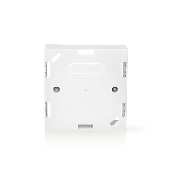 Nedis Back Box - Accessory for: WIFIWC10WT / WIFIWS10WT / WIFIWS20WT - Surface Mounted - White, 