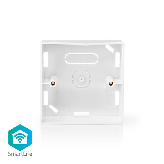 Nedis Back Box - Accessory for: WIFIWC10WT / WIFIWS10WT / WIFIWS20WT - Surface Mounted - White, 