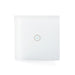 Nedis SmartLife Wall Switch - Wi-Fi, Single, Wall Mount, Glass - White