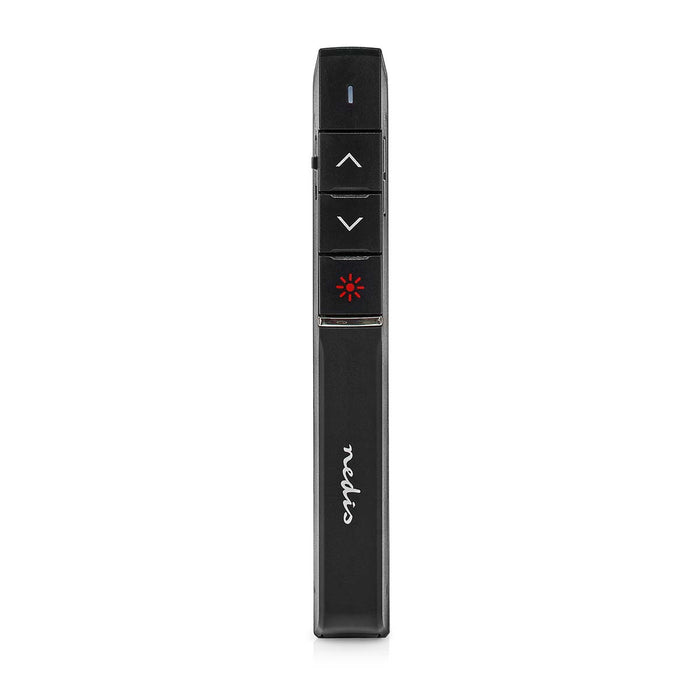 Nedis Presenter - Laser pointer range up to: 100 m - Wireless range up to: 30 m - Black, 