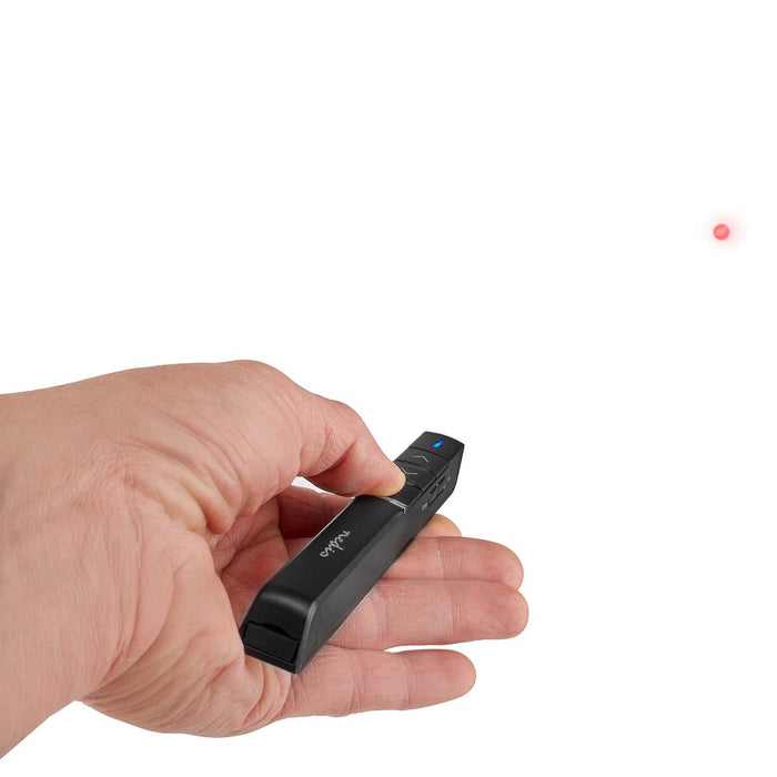 Nedis Presenter - Laser pointer range up to: 100 m - Wireless range up to: 30 m - Black, 