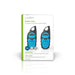 Nedis Walkie-Talkie Set - 2 Handsets, Up to 3 km, Frequency channels: 3, up to 3 Hours - Black / Blue