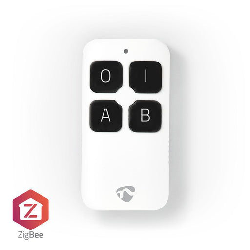 Nedis SmartLife Remote Control - Zigbee 3.0, Number of buttons: 4, Android / IOS, Android / IOS - White