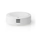 Nedis Smart Climate Sensor - Zigbee 3.0, Battery Powered, Android / IOS, Android / IOS - White