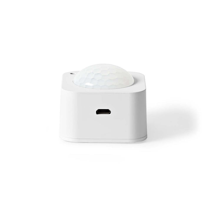 Nedis SmartLife Motion Sensor - Zigbee 3.0, Battery Powered / USB Powered, Detector angle: 100 °, Max. battery life: 24 Months - White